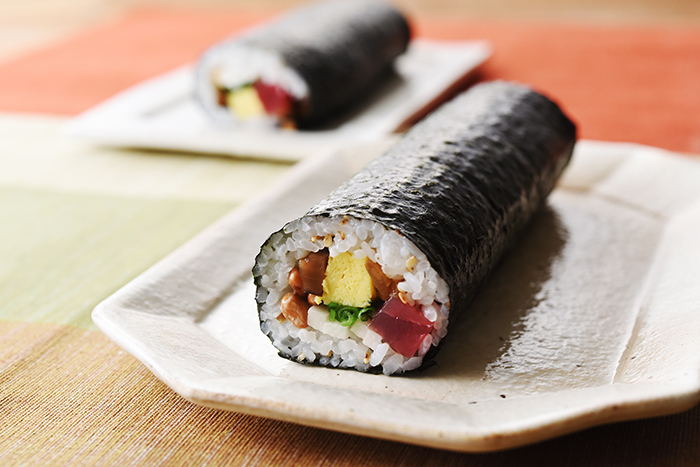 納豆入り恵方巻