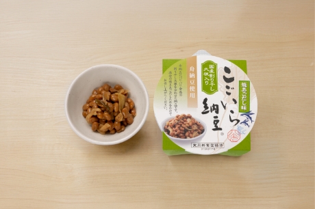 こごいら納豆焼あごだし