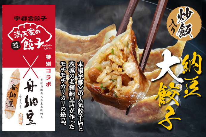 舟納豆 納豆大餃子