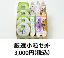 厳選小粒セット